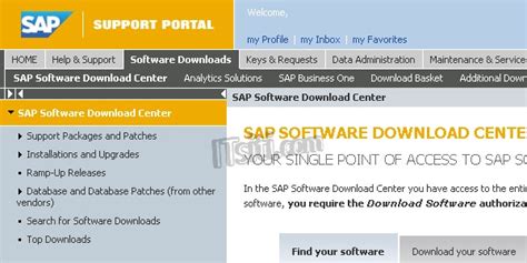 Sap marketplace download