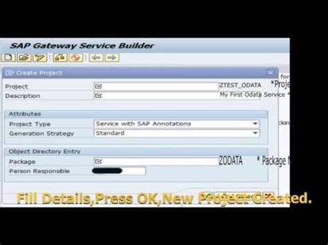 Sap odata service tcode.  /n/IWFND/GW_CLIENT &ndash;> Execute the HTTP Method in the frontend.  ...