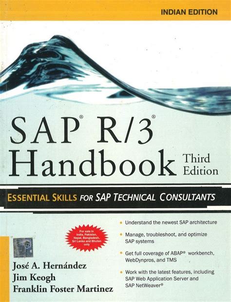 Sap r 3 handbook third edition by jose hernandez. - Motor home leveling system service manual.