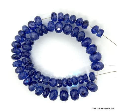 Sapphire Beads - Etsy