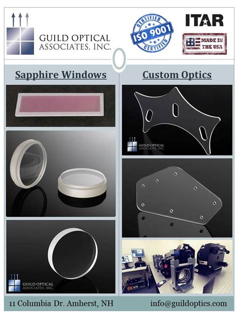 Sapphire Windows Guild Optical Associates