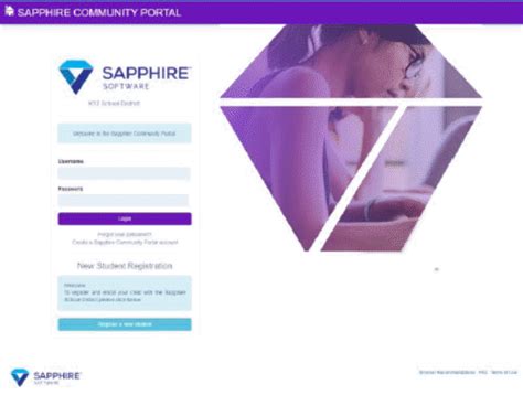 The Sapphire Community Portal is a web-based