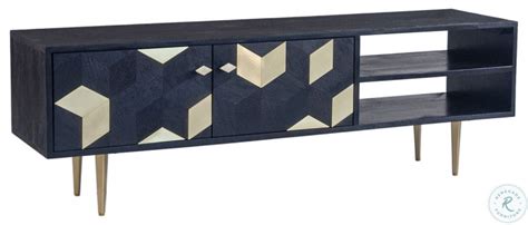 Sapporo Black TV Stand From Moes Home Coleman Furniture