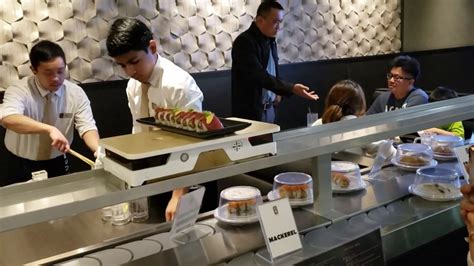 Sapporo revolving sushi. Oct 6, 2018 · With sushi off the conveyor and delicious appetizers and entrees from our kitchen, you're sure to have a unique dining experience, only at Sapporo Revolving Sushi! 