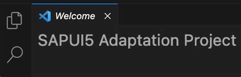 Sapui5 visual studio code.  Those projects contain all custom adaptations, which are ...