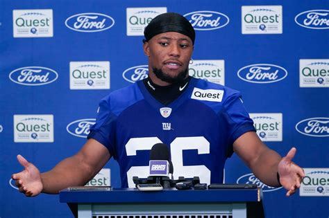 Saquon Barkley followed his heart in signing franchise tag and joining the Giants
