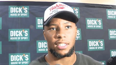 Saquon Barkley holds meet-and-greet at DICK's House of Sport