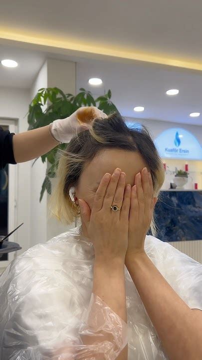 Sarıdan dönüş . . . . . . . . . . . . #röfle #açmaboyama #ombre.