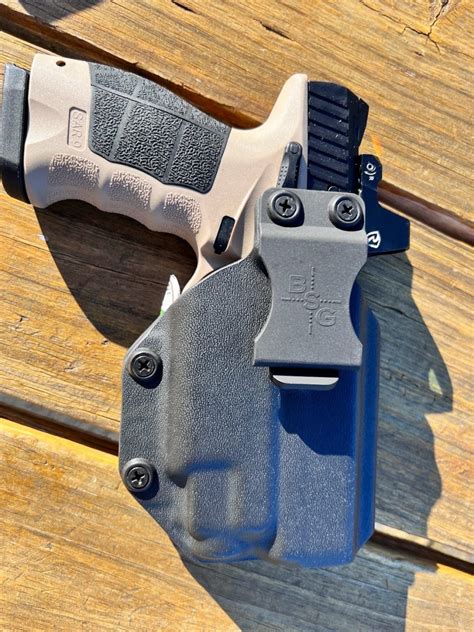 Sar 9 holsters. Sarsilmaz SAR 9 OWB LockLeather Holster. 2 Reviews. SKU. LP1584--LL-OWB-208. As low as $69.95. A unique hybrid OWB leather holster made for the Sarsilmaz SAR 9 providing the safety and security of Kydex with the comfort and durability of premium leather. Available in Left and Right hand versions and Black or Brown leather. Free USA Shipping Today. 