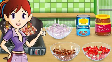 Sara cooking class. 87% 649 plays. Cooking Restaurant Kitchen Published: Nov 29th, 2023 HTML5 Prepare yourself for an exhilarating gastronomic escapade within the vibrant world of Cooking Restaurant Kitchen! 