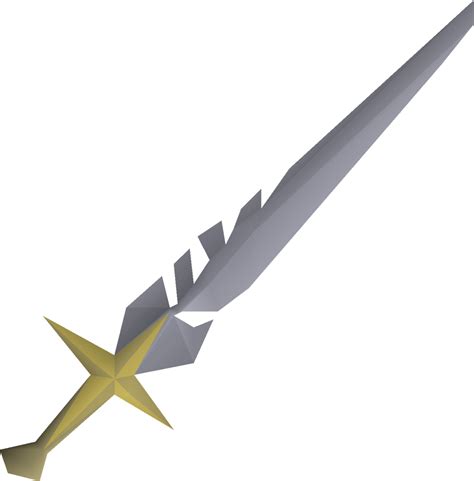 Saradomin sword osrs. The augmented Saradomin sword is a level 75 Melee two-handed weapon created by using an augmentor on a Saradomin sword. Weapon gizmos charged with perks can be used to enhance the weapon's abilities. As a two-handed item, the Augmented Saradomin sword can hold 2 gizmos, allowing up to 4 perks (2 perks each). Using this weapon in combat can gain experience to increase its level. Levelling the ... 