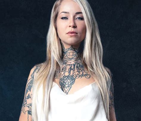 Sara Fabel is a Finnish model, tattoo artist, an