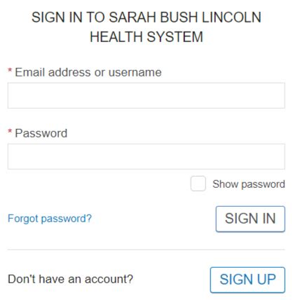 Choose Sarah Bush Lincoln for excellence 