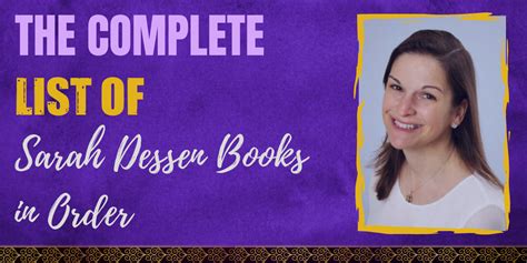 Sarah dessen books in order