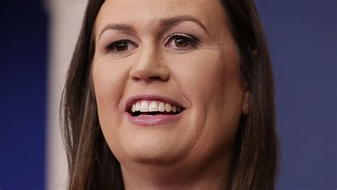 Sarah huckabee sanders eye surgery. In one of her jokes, Wolf compared White House Press Secretary Sarah Huckabee Sanders to Aunt Lydia, a brutal enabler of the fascist, anti-woman regime in The Handmaid’s Tale, and joked about ... 