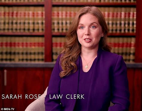 Sarah Rose. Law Clerk. Randy Douthit. Executive Producer. 