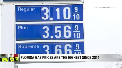 Sarasota Florida Gas Prices