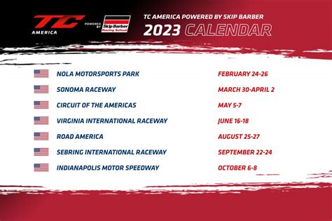 Saratoga 2023 Racing Schedule