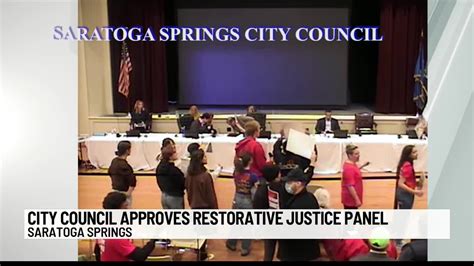 Saratoga Springs Council passes resolution to form Restorative Justice Panel