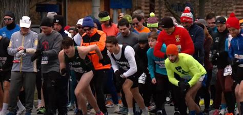 Saratoga runners brave cold for First Day 5K
