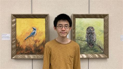 Saratoga teen exhibits artwork he hopes inspires environmental legislation