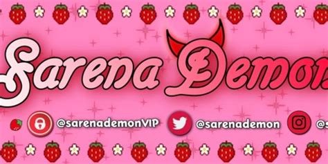 Sarenademonvip Onlyfans Leaked +18 💋 118 Photos