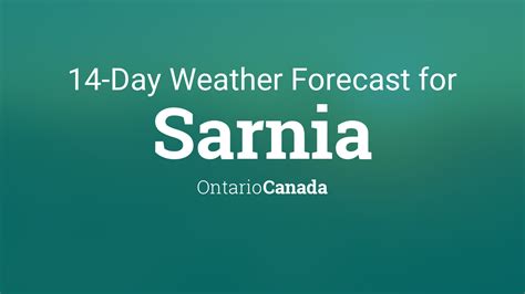 Sarnia, Ontario, Canada Weather Forecast AccuWeather