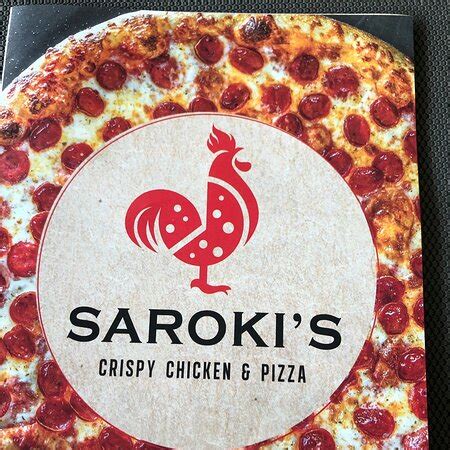 Sarokis - With so few reviews, your opinion of Saroki's Crispy Chicken & Pizza could be huge. Start your review today. Overall rating. 1 reviews. 5 stars. 4 stars. 3 stars. 2 stars. 1 star. Filter by rating. Search reviews. Search reviews. Dominik M. Sterling Heights, MI. 0. 7. Mar 1, 2024. First to Review.