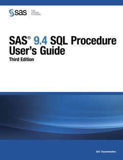 Sas 9 4 sql procedure users guide third edition. - Guide for texas instruments ti 86 graphing calculator.