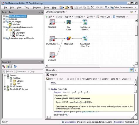 Sas Enterprise Guide Demo