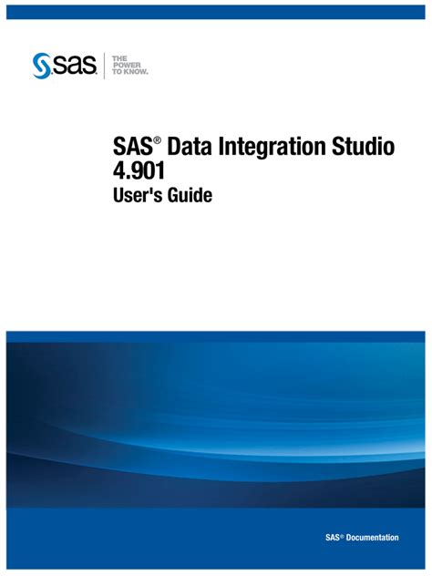Sas data integration studio 43 users guide sas documentation. - Spring final exam study guide chemistry.