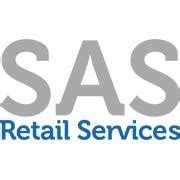 The estimated total pay for a Retail Sales Representative at SAS Retail Services is $22 per hour. This number represents the median, which is the midpoint of the ranges from our proprietary Total Pay Estimate model and based on salaries collected from our users. The estimated base pay is $17 per hour. The estimated additional pay is $5 per hour.. 
