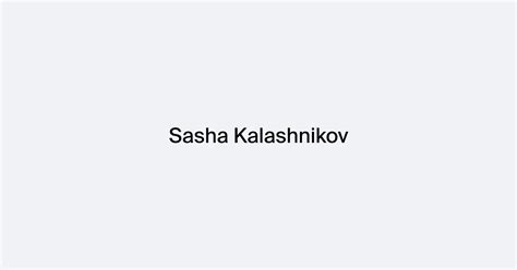 Sasha Kalashnikov Onlyfans Leak +18 86 Vids