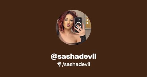 Sashadevil Onlyfans Leak