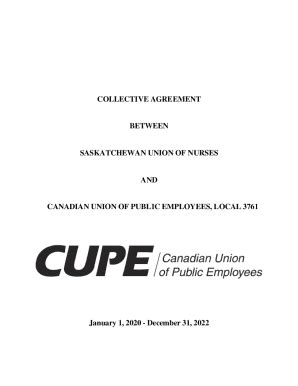 Saskatchewan union of nurses contract. ).  To view our Collective Agreements...