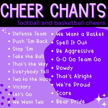 Why Use Sassy Cheer Chants? Sassy cheer chants are an excellent way to spice … Read more