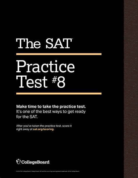Sat Practice Test 8