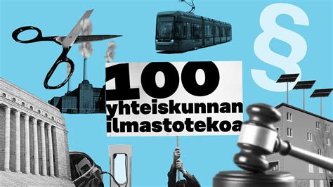 Sata yhteiskunnan ilmastotekoa - Sitra