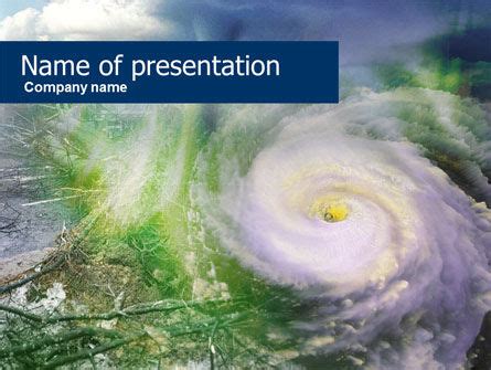 Satellite Picture Of Cyclone Free Presentation Template For Google Slides And Powerpoint 00545