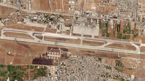 Satellite photos: Likely Israel strike damages Syria airport