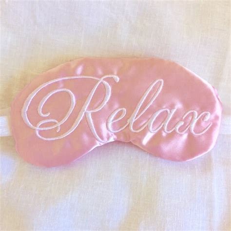 Satin Sleep Eye Mask - Etsy