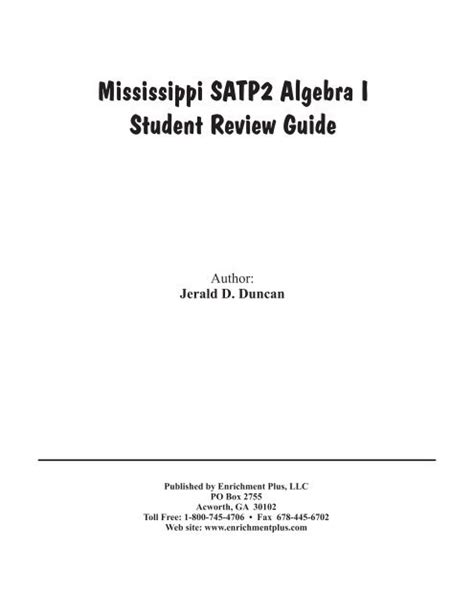Satp student review guide algebra 1. - Pleitos de hidalguía que se conservan en el archivo de la real chancilleria de valladolid, siglo xviii.