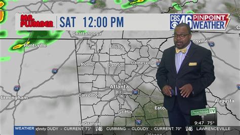 Saturday Forecast: Mostly cloudy, chance of isolated storms