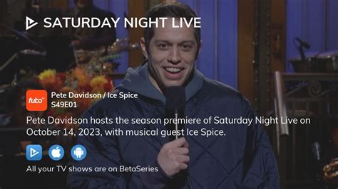 Saturday Night Live S25E12 - betaseries.com