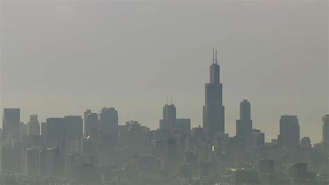 Saturday morning showers, good air quality in Chicago