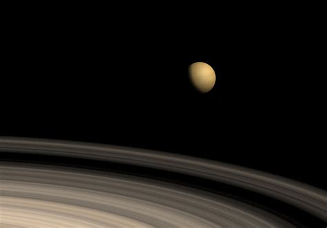 Saturn from Titan - The life pile