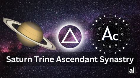 Ascendant Conjunct Saturn Synastry. This is a rigid connection, yet these two people can learn. The Ascendant may educate the Saturn person on being more mature, serious, and careful, while the Saturn person can assist the Ascendant conquer their worries.. 