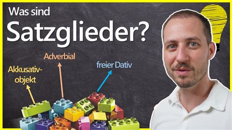 Satzglieder: Was ist ein Satzglied? - YouTube