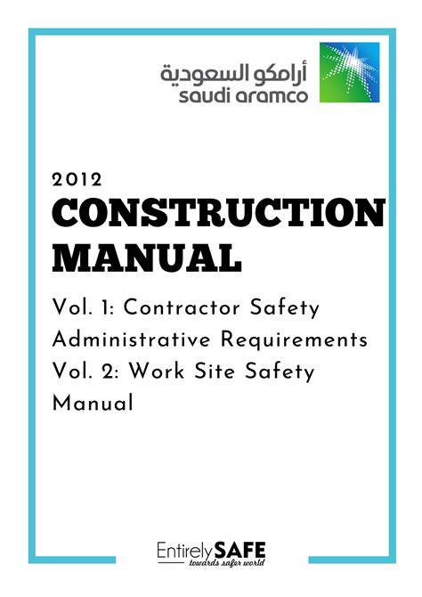 Saudi aramco construction safety manual 2011. - 33 guida allo studio fisica concettuale.