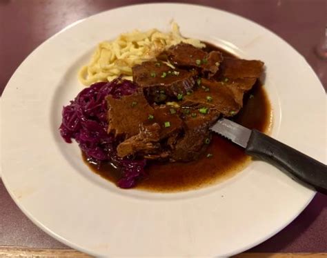 Sauerbraten - Menu - Waldhorn Restaurant - Pineville - Yelp